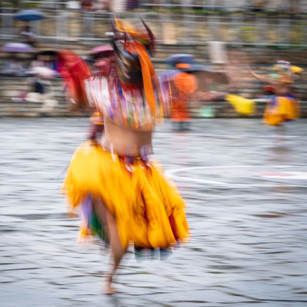 Bhutan - Day 13 - Haa Festival - Sacred Dances in the Rain 1
