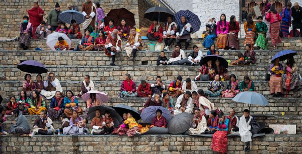 Bhutan - Day 13 - Haa Festival - Sacred Dances in the Rain