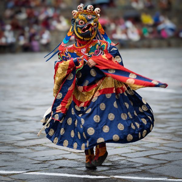 Bhutan - Day 13 - Haa Festival - Sacred Dances in the Rain 1