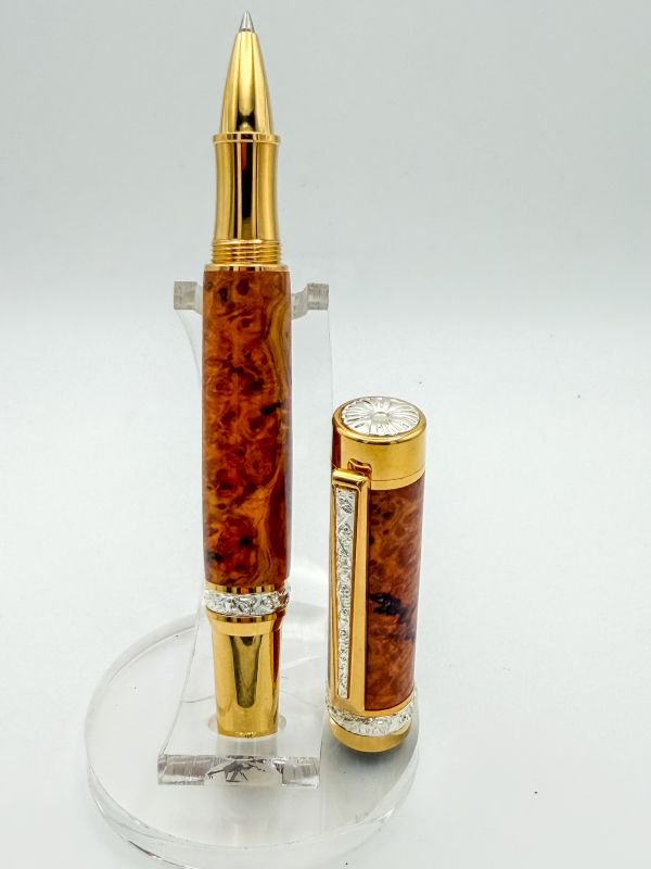 Lapworth II — Chechen Burl with Sterling Silver Accents