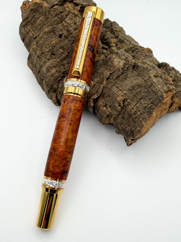Lapworth II — Chechen Burl with Sterling Silver Accents
