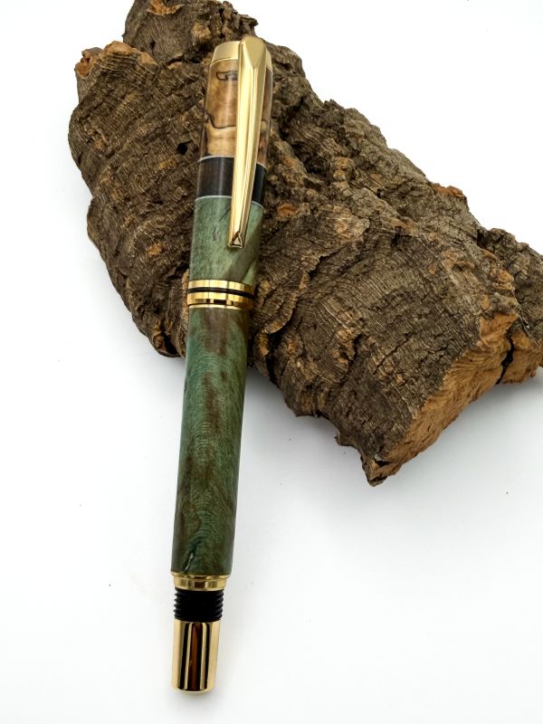 Kenilworth II — Spalted Maple, Zebrawood & Spalted Birch | Segmented