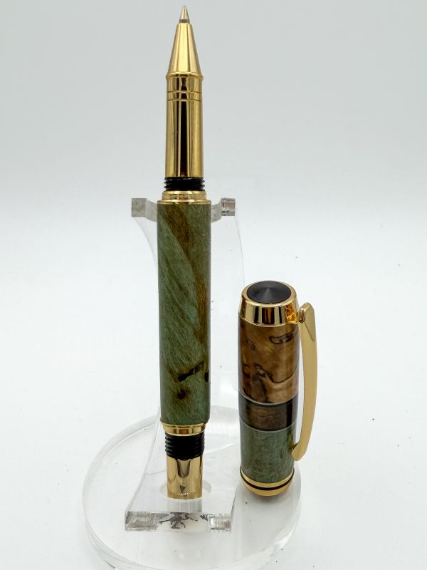 Kenilworth II — Spalted Maple, Zebrawood & Spalted Birch | Segmented