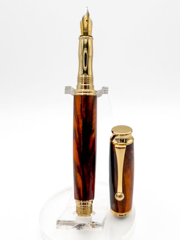 Macassar Ebony — Warwick Fountain Pen