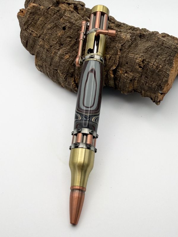 Steampunk Bolt-Action Pen — Jeep Fordite