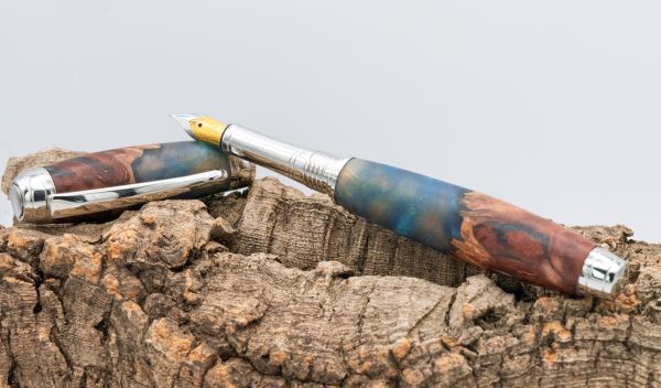  Mallee Burl with Resin Inlay