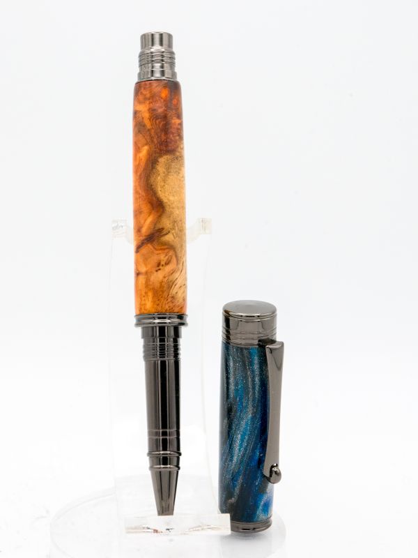 Amboyna Burl & Diamondcast Resin