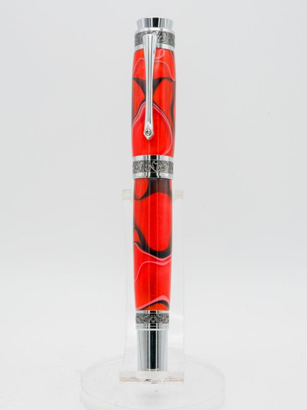 Red/Black Kirinite Acrylic