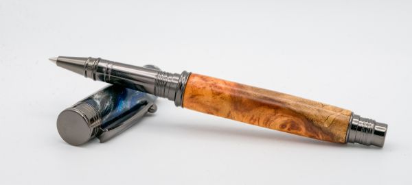 Amboyna Burl & Diamondcast Resin