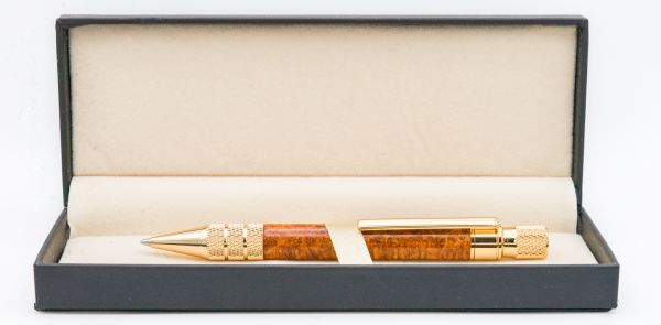 Amboyna Burl Ballpoint Pen