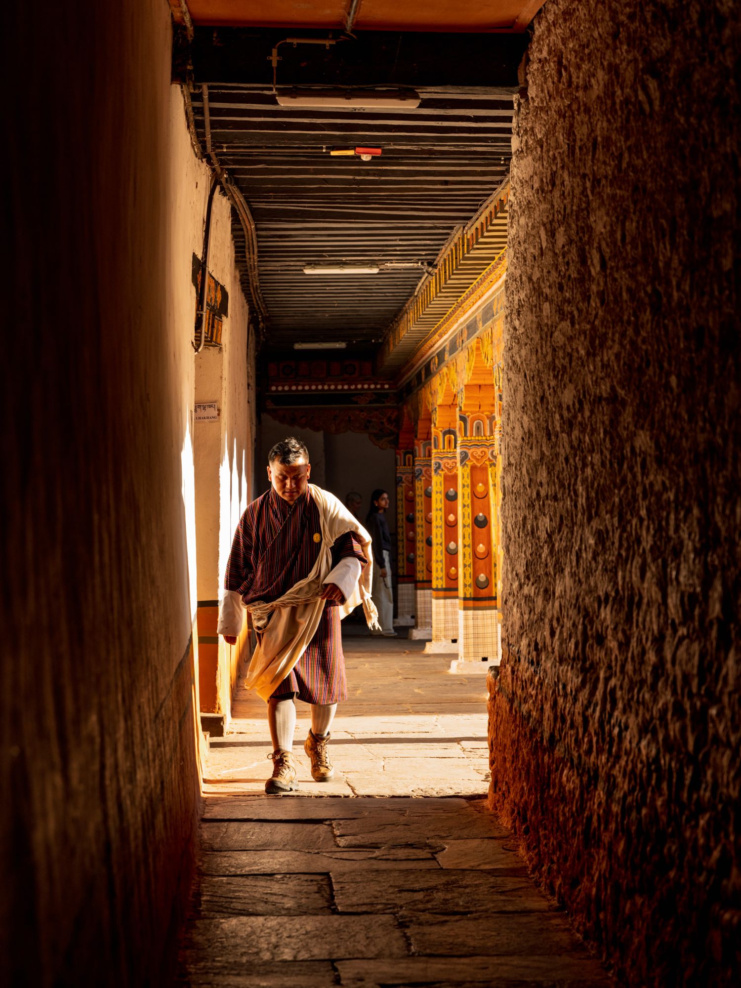 Inside a Dzong 1