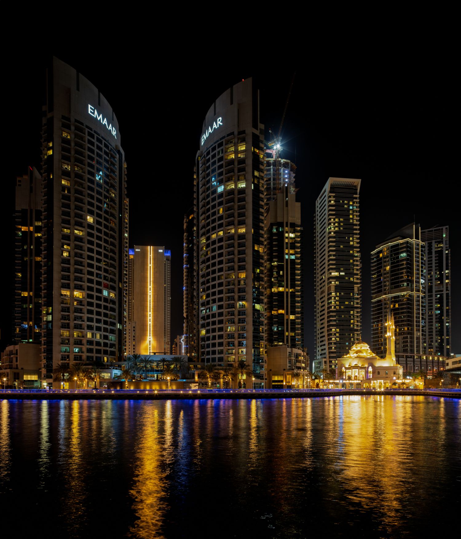 Dubai Marina Mosque 
