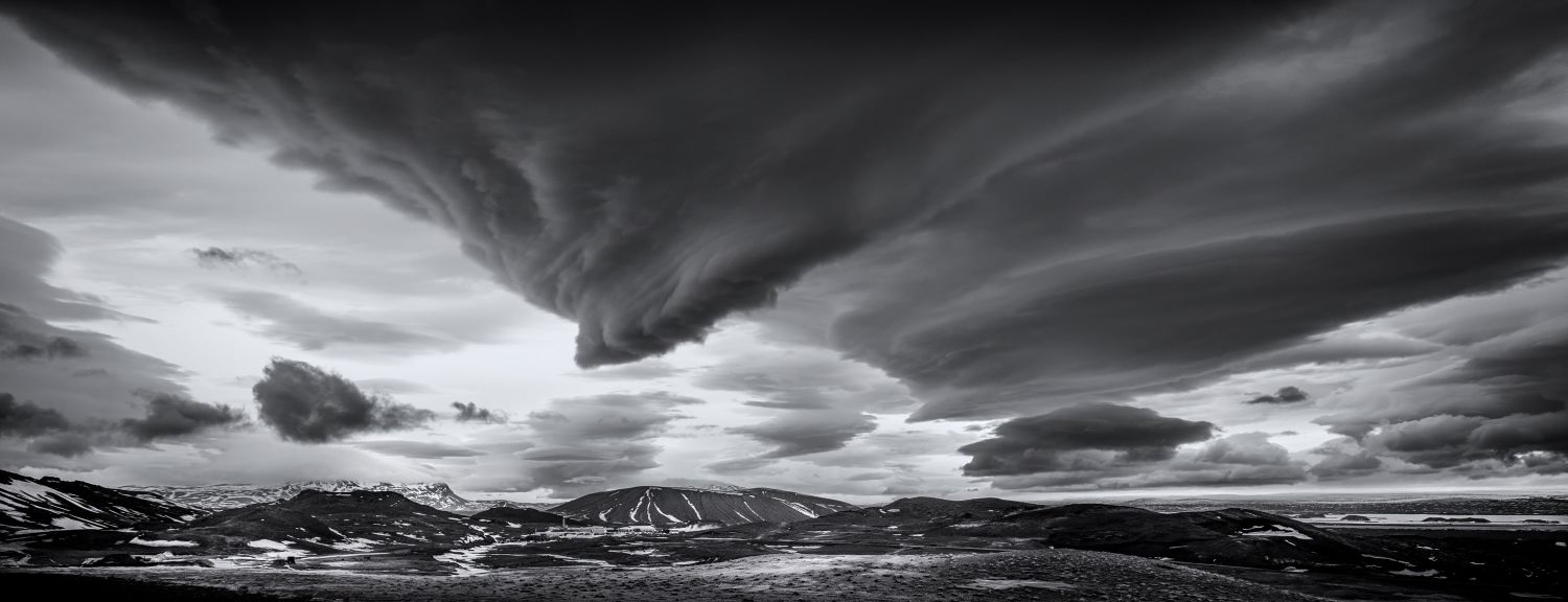 Lake Mývatn Clouds