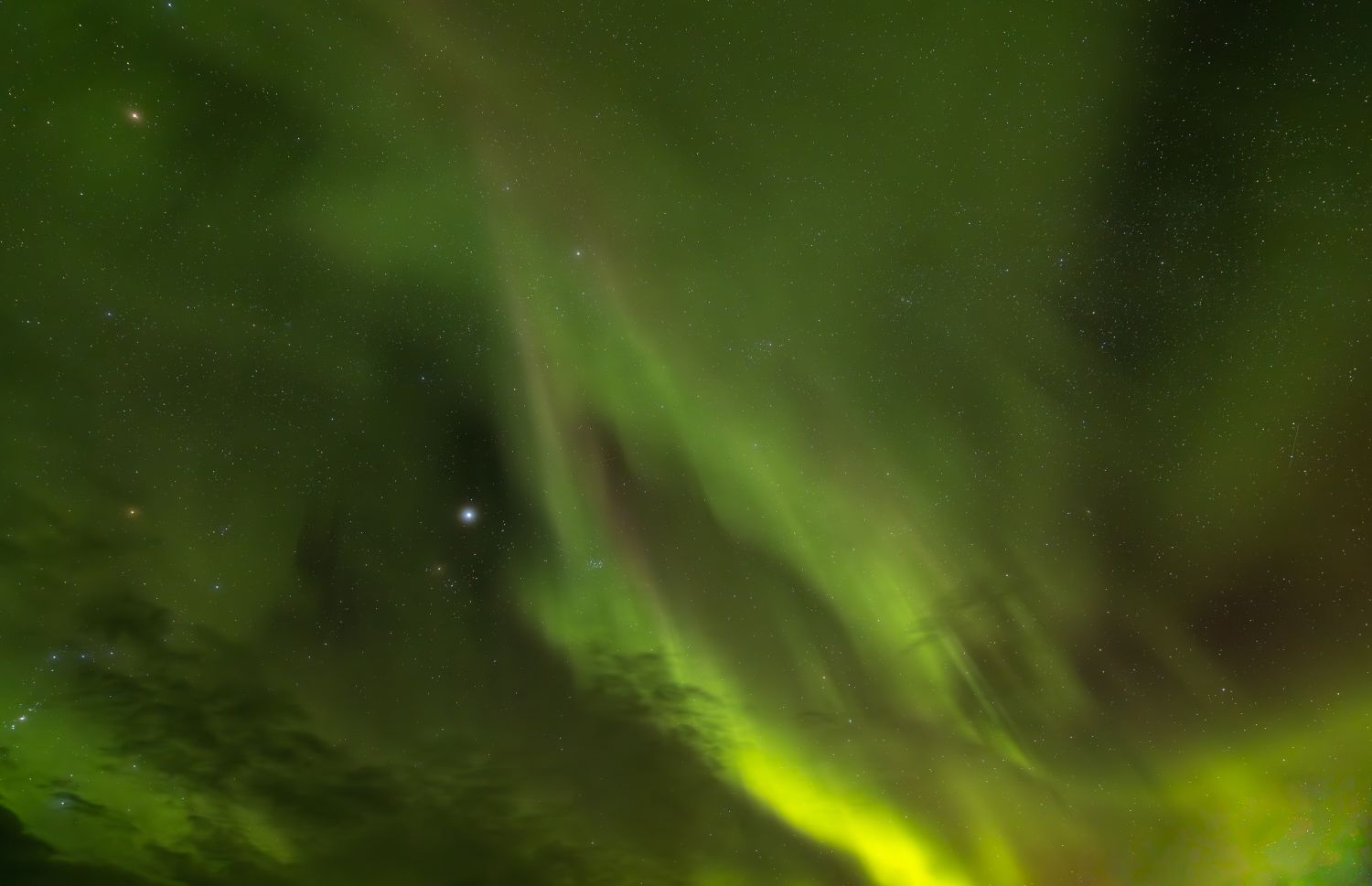 Lake Mývatn Northern Lights