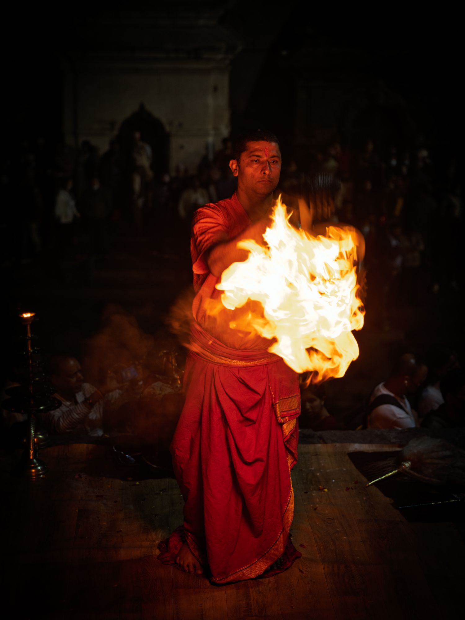 Rituals at Pashupatinath Temple