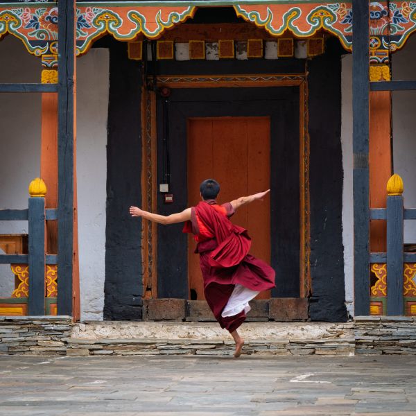 Monks Dancing 3