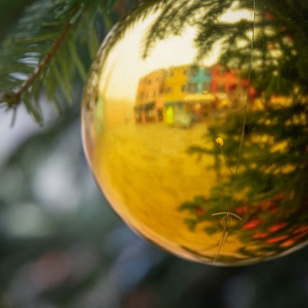 Burano Christmas Reflection